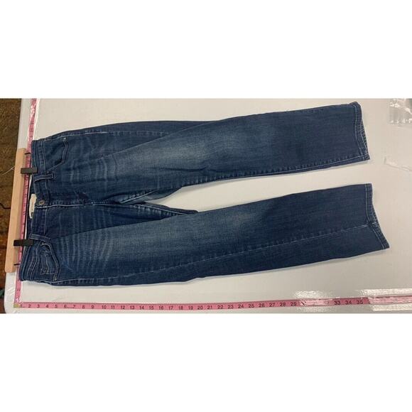 Levis Womens Mid Rise Skinny Jeans Size 14 Denim Blue Casual Wear - Picture 5 of 5